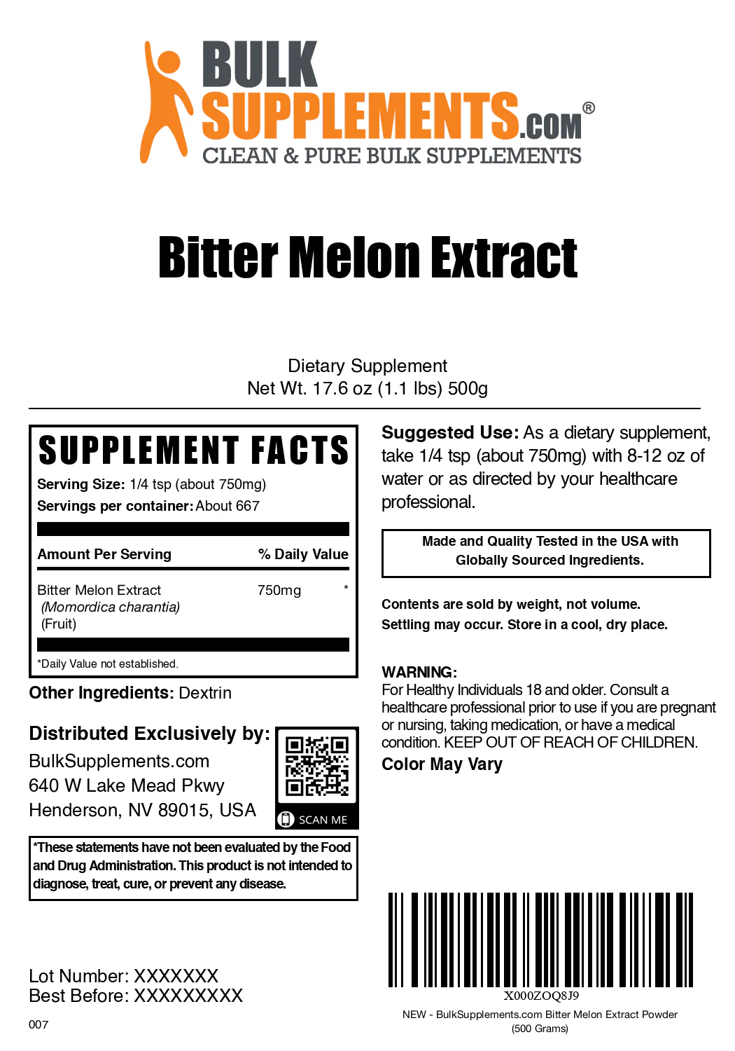Bitter Melon Extract Powder - Image 6