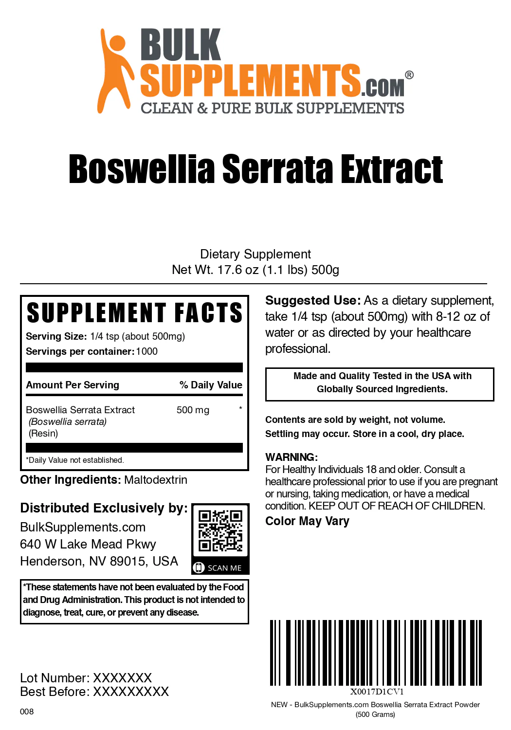 Boswellia Serrata Extract Powder - Image 6