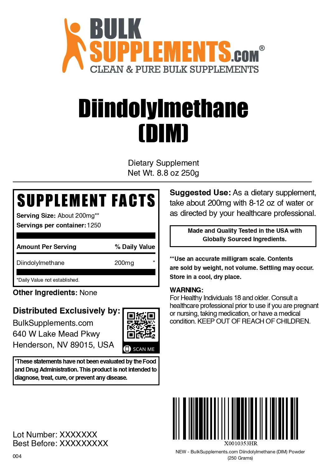 Diindolylmethane (DIM) Powder - Image 10