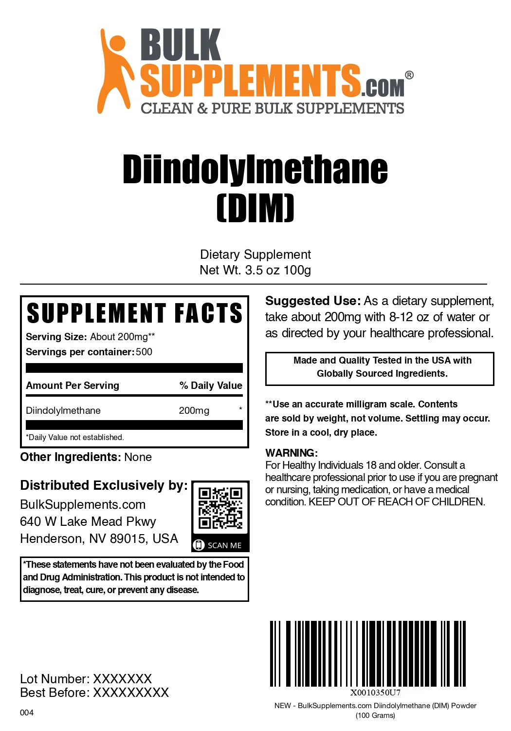 Diindolylmethane (DIM) Powder - Image 6