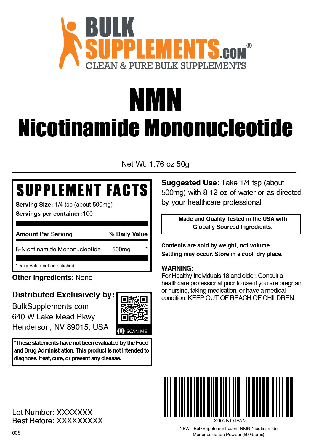 NMN (Nicotinamide Mononucleotide) Powder - Image 10