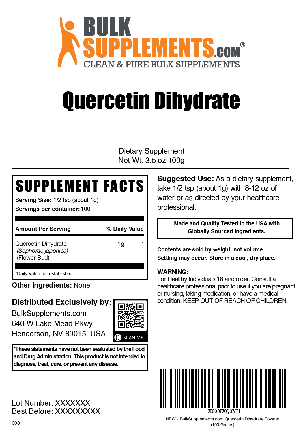 Quercetin Dihydrate Powder - Image 6