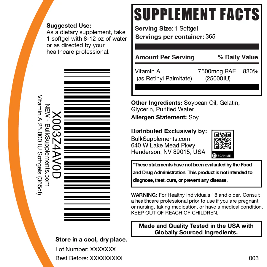 Vitamin A Softgels - Image 6