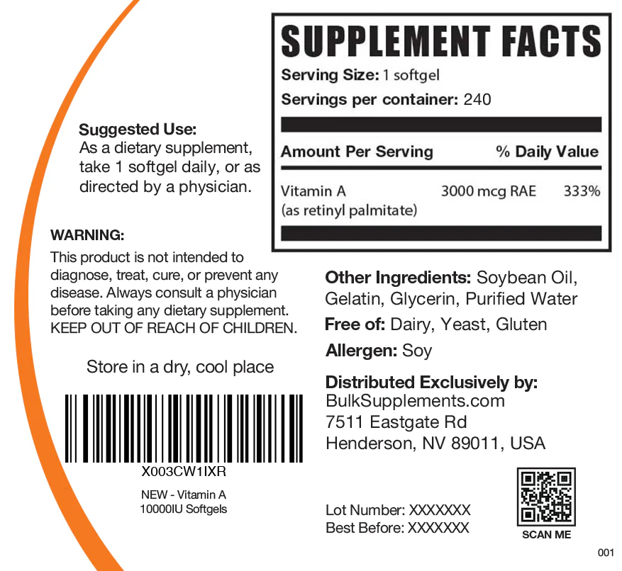 Vitamin A Softgels - Image 8