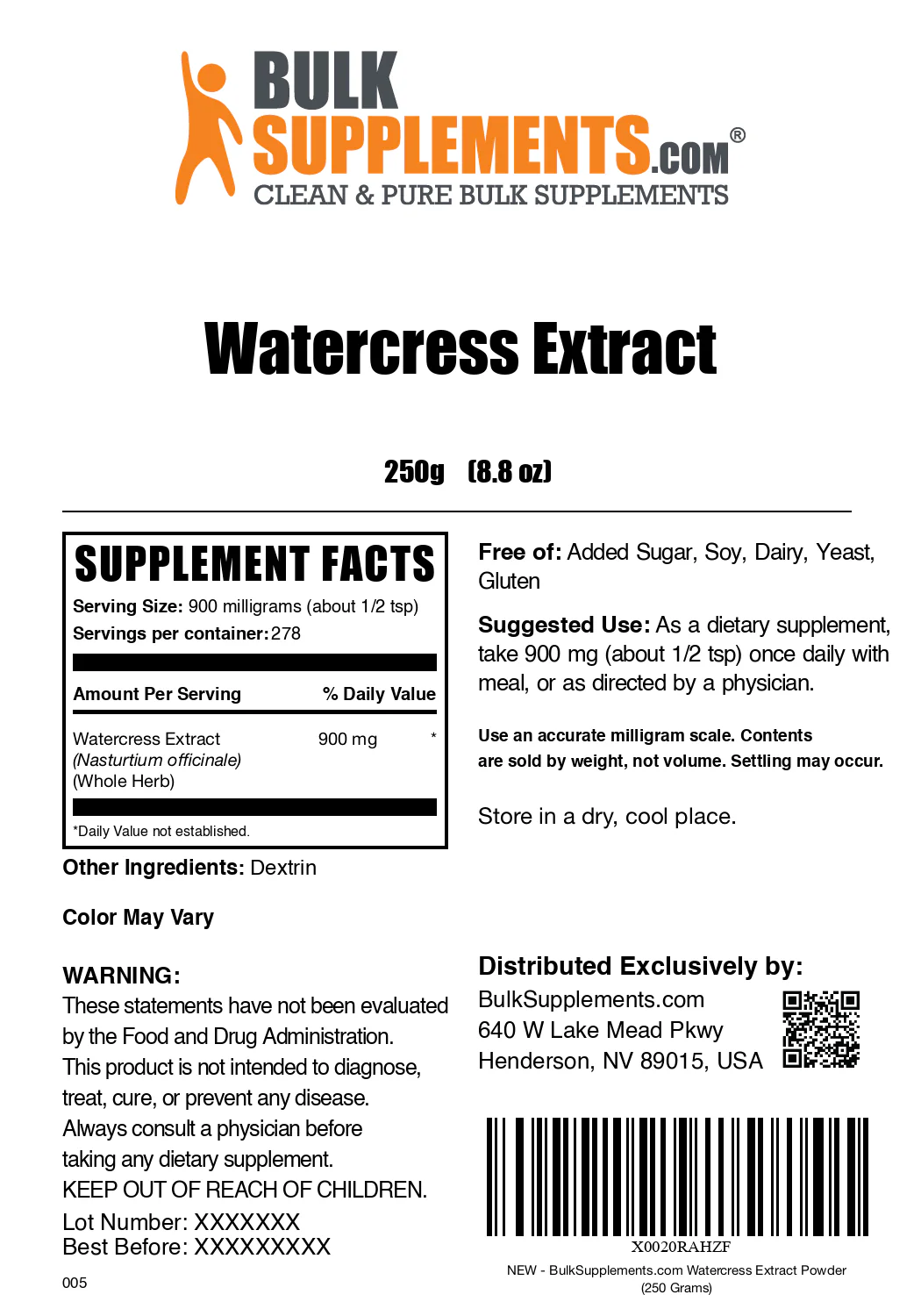 Watercress Extract Powder - Image 6