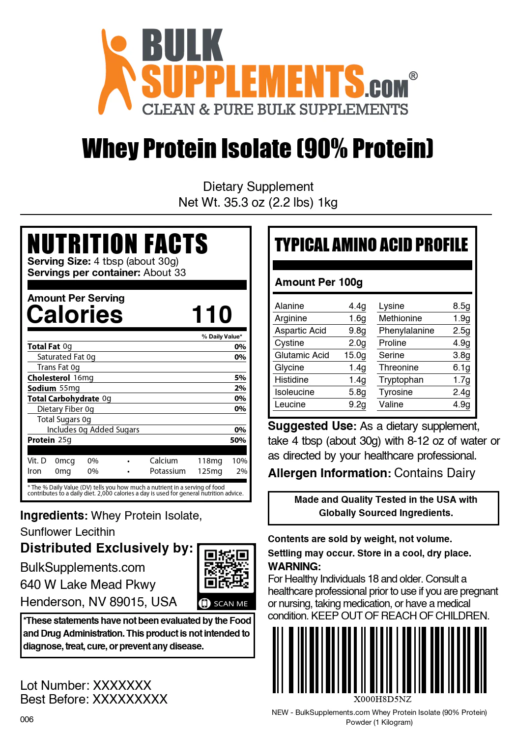 Whey Protein Isolate 90% Powder - Image 6