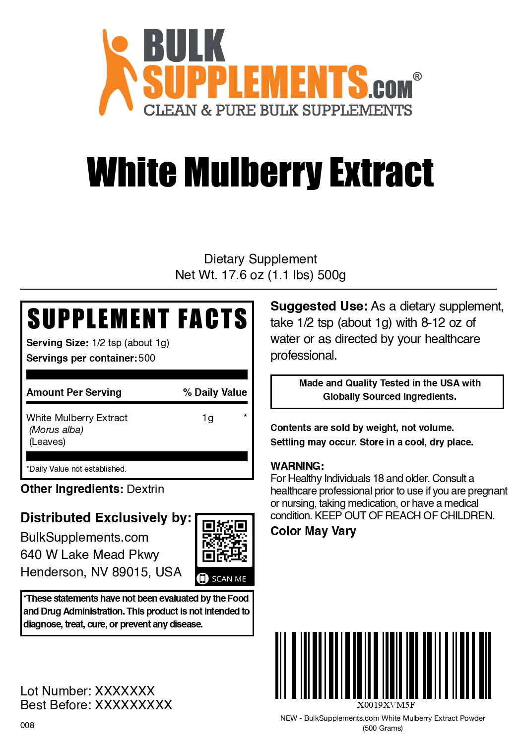 White Mulberry Extract Powder - Image 6